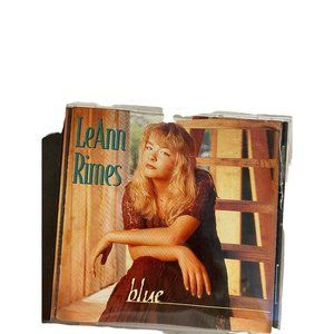 Vintage Leann Rimes blue music cd